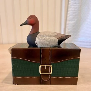 Vintage AVON Duck Canvasback COLLECTOR 1984 Series New IN Box Small 4" - Bild 1 von 6
