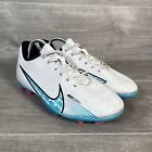 Nike Football Boots Boys White Blue UK Size 5  Mercurial Vapor 15 DJ5958-146