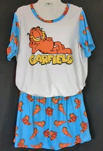 GARFIELD Women's Soft Short Pajamas SIZE M/L - Picture 1 of 5