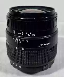 Quantaray Lens NF AF 28-80mm D f3.5-5.6 Aspherical Multi-Coated For Nikon DEFECT - Picture 1 of 7