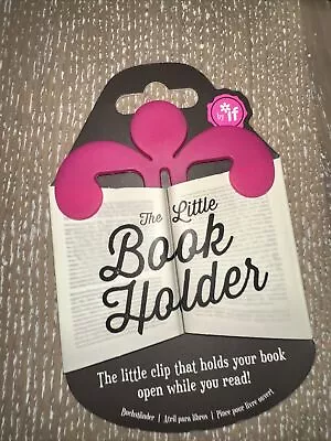 The Little Book Holder - Pink - Holds Your Book Open. *NEW* Reading, Study, Gift • 3.99£