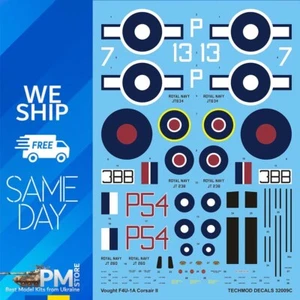 Techmod 32009 1/32 Vought Corsair II Squadron 1944 Fighter Wet Decal - Bild 1 von 7