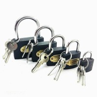 PADLOCK Heavy Duty Cast Iron SMALL LARGE Outdoor Safety Security Shackle Lock