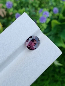Piedra de espinela rosa púrpura limpia para ojos natural sin tratar sin calentar suelto Afganistán - Imagen 1 de 4