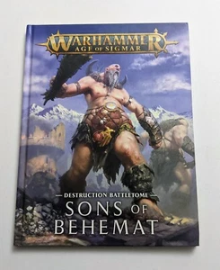 Warhammer - Age of Sigmar - Sons of Behemat - Battletome - Games Workshop - Picture 1 of 3