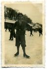 ORIGINAL PHOTO - Victor Perantoni ICE SKATING in LWOW Former East Poland - 1931