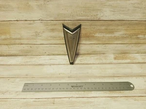 1967-68 Firebird 400 Front Bumper Nose Emblem Arrowhead Crest OEM - Picture 1 of 16