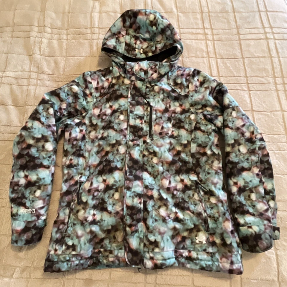 Under Armour Storm Infrarrojo Equipo Frío Esquí Snowboard Invierno Chaqueta XL Camuflada Mujeres? Foto 1 de 4