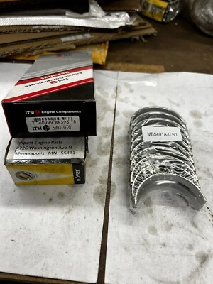 FITS VOLVO 240/740/940 2316cc SOHC B230F 1985-1987 MAIN BEARING SET 5M9333-020 - Image 1 of 2