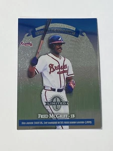 Donruss Limited 1997 contrapartes exposición Fred McGriff Paul Sorrento #102 sala de estar - Imagen 1 de 2
