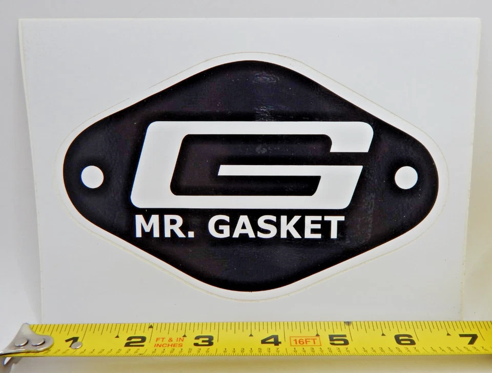 Calcomanía adhesiva Mr Gasket Racing 6" Rat Rod Street Hot Rod Gasser AFX NHRA Nascar Foto 1 de 3