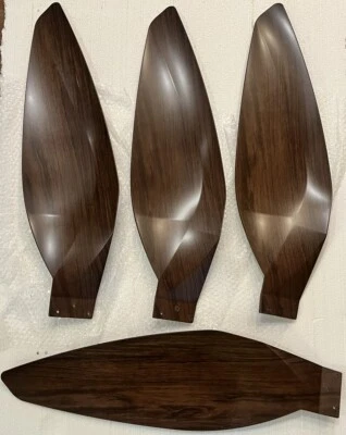 Progress Lighting Replacement Blades for P250032-108-30 Holland Ceiling Fan READ - Image 1 of 4