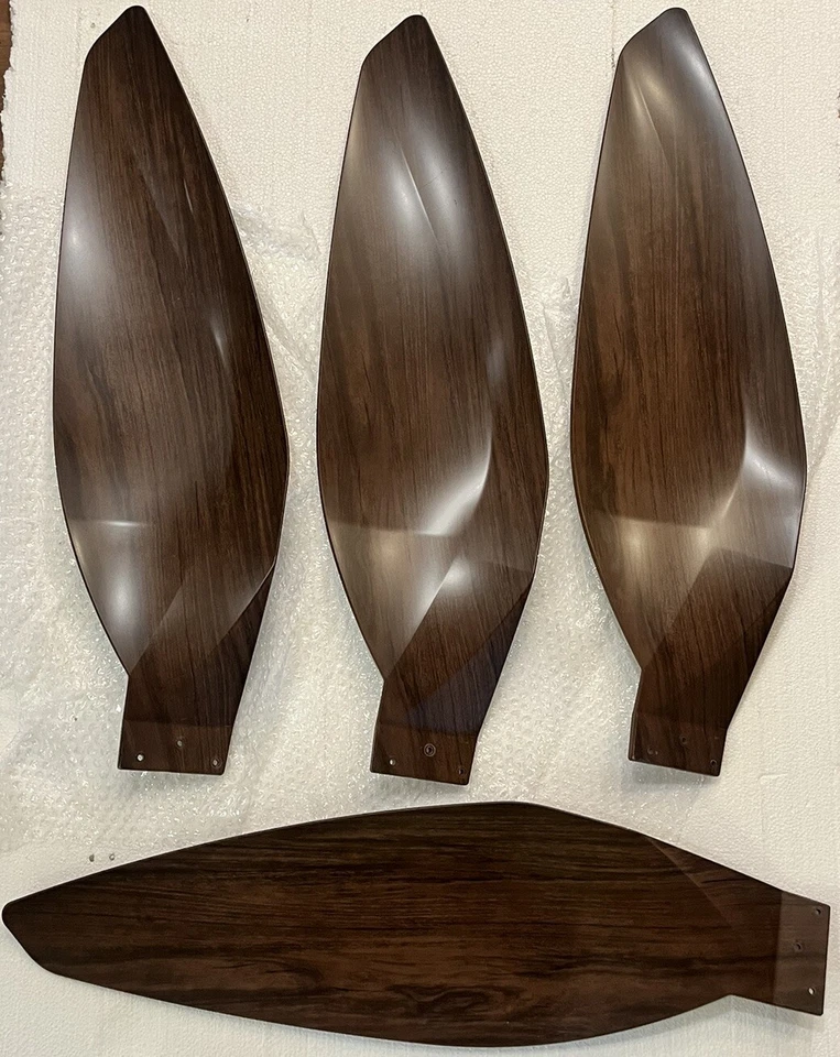 Progress Lighting Replacement Blades for P250032-108-30 Holland Ceiling Fan READ - Image 1 of 4