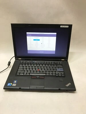 Lenovo ThinkPad T510 15" Intel Core i5 4GB RAM 3320GB HDD Linux Mint BAD KB! -DW - Image 1 of 4