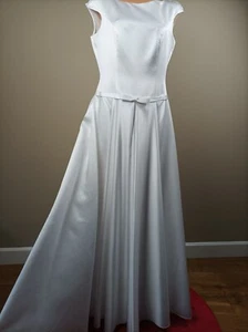 Vestido de novia blanco para mujer sin mangas - Imagen 1 de 18