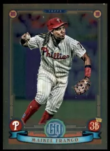 Topps Gypsy Queen 2019 #69 Maikel Franco scatola cromata topper - Foto 1 di 2