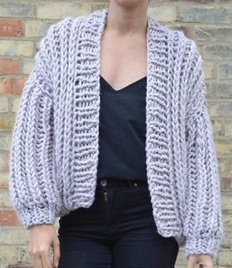 Knitting pattern copy 3103. Womens cardigan. 32-42" chest. Super chunky - Picture 1 of 1