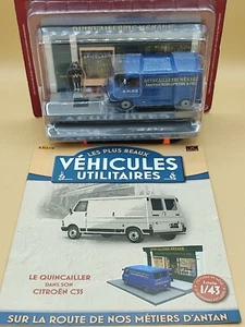 1/43 Citroën C35 Diorama "Le Quincailler" Véhicules Utilitaires IXO Altaya - Imagen 1 de 2