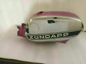 Zundapp KS 50 Cross 517-52 Pink Painted Aluminum Alloy Petrol Tank 1975 - Foto 1 di 6