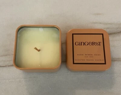 New Old Stock Henri Bendel Gingeroot Candle 4 Oz Tin - Image 1 of 3