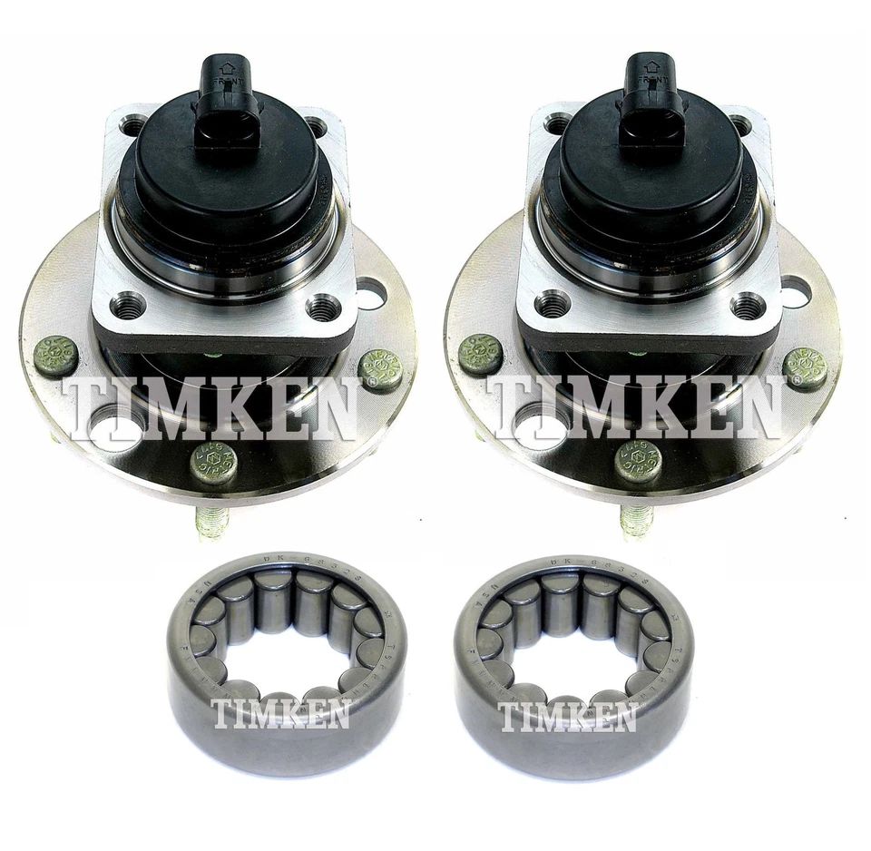 Front and Rear Wheel Bearings & Hubs Kit Timken For Chevrolet Camaro RWD 93-02 - Image 1 of 1