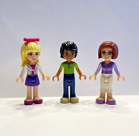 LEGO Friends Minidoll - Stephanie - Matthew - Ms. Stevens - 41005 Heartlake High