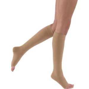 Alivio de rodilla JOBST® 20-30 mmHg compresión, punta abierta, caja abierta - Imagen 1 de 2