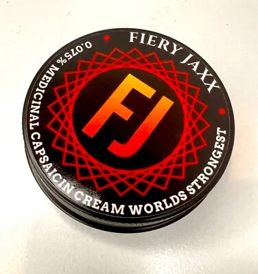 FIERY JAXX FIERY JACK ZACIN®️/ AXSAIN®️/ QUTENZA. ZOSTRIX® TRIXA Relieves rheumatism, neuritis lumbago stiff joints backaches, muscular, sciatica