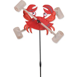 12" Crab Whirligig Wind Staked Wind Spinner..15....... PR 21871 - Picture 1 of 1