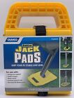 Camco Rv Stabilizing Jack Pads 6.5 Inch X 9 Inch Pad - 4 Pack (44595), Yellow