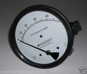 Ashcroft 45-1134ED-RQM-50IW Differential Pressure Gauge - Brand New - Picture 1 of 3