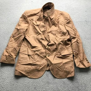 Vintage Pendleton Virgin Wool Lined Blazer Jacket Mens 44 Button Pockets Brown - Picture 1 of 10