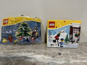 LEGO Seasonal Holiday 402124 Winter Fun  40058 Decorating the Tree NEW Christmas