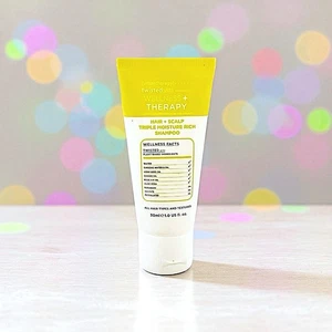 Champú hidratante triple rico para cabello + cuero cabelludo terapia de bienestar nuevo sin caja 1,0 fl oz - Imagen 1 de 12