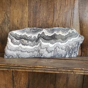 Große mexikanische Zebra Calcit Kristall Display Platte Scheibe | 976 Gramm | 2 Pfund 3 Unzen - Bild 1 von 10