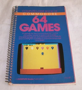 Compute!'s 1st Book of Commodore 64 Games- Compute! Books Publication 1983 - Picture 1 of 5