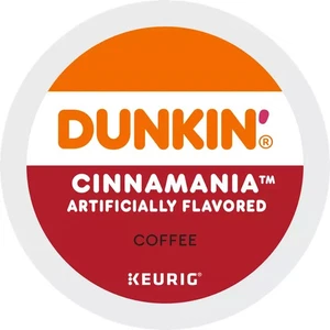 DUNKIN' DONUTS CINNAMANIA MEDIUM ROAST KCUPS 20CT - Bild 1 von 1