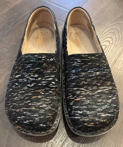 Alegria Womens Size 40 US 9 Debra Obscura Comfort Shoe Black Multi - Picture 1 of 7