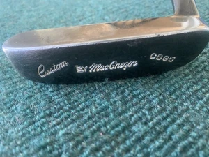 MacGregor Custom CBG5 Putter - RH, 35”, Gold Thread Leather Wrap Grip, REAL NICE - Picture 1 of 14