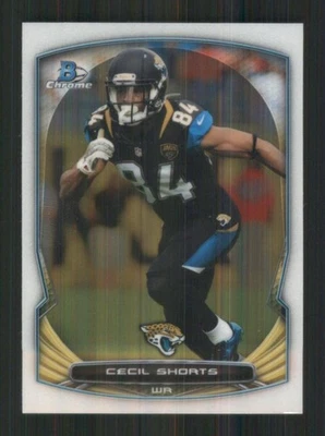 2014 Bowman Chrome #89 Cecil Shorts Jacksonville Jaguars 40857 - Image 1 of 2