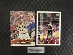 Sam Perkins NBA Spieler Lot! 2 verschiedene Basketballkarten, keine doppelten - Bild 1 von 2