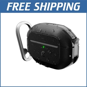 Heavy Duty Hard Shell AirPods Pro Case with Convenient Carabiner - Eco-Friendly - Picture 1 of 9