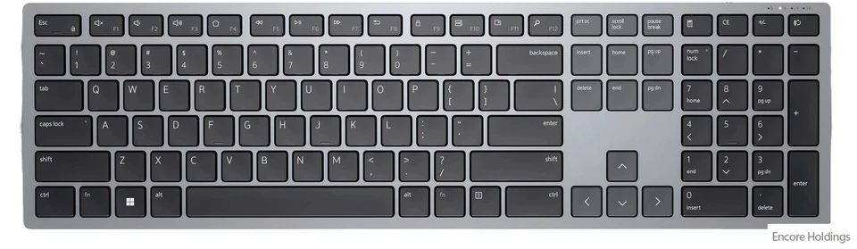 Dell (Dell 02V4C) KB700 Multi-device Non-backlit Wireless KB700-GY-R-US - Image 1 of 1