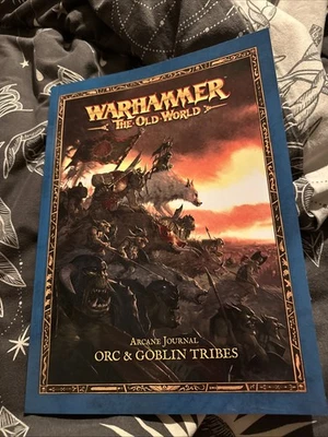 Warhammer the Old World Orc and Goblin Tribes Supplement Book Arcane Journal - Image 1 of 2
