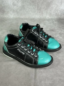 Zapatos de boliche Pyramid para mujer color verde azulado negro Path talla 7,5 - Imagen 1 de 7