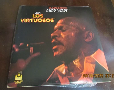 El Magnifico Cuco Valoy Con Los Virtuosos [1980] Vinyl LP Salsa Merengue Evesol - Image 1 of 3