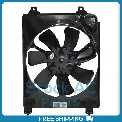 Ventilador de refrigeración condensador de aire acondicionado y motor para Honda Civic 1,8 L Foto 1 de 4