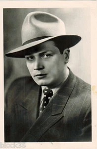 1957 Postcard with photo of famous Russian film actor ANATOLII VERBITSKY - Bild 1 von 2