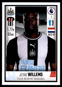 Panini Football 2020 - Jetro Willems (Newcastle United) No. 411