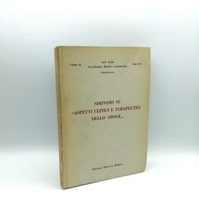 "SIMPOSIO SU ASPETTI CLINICI e TERAPEUTICI DELLO SHOCK" Minerva 1961 - Picture 1 of 1